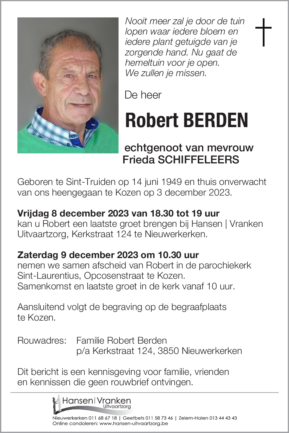 Robert BERDEN