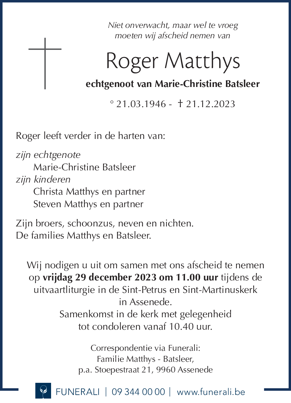 Roger Matthys