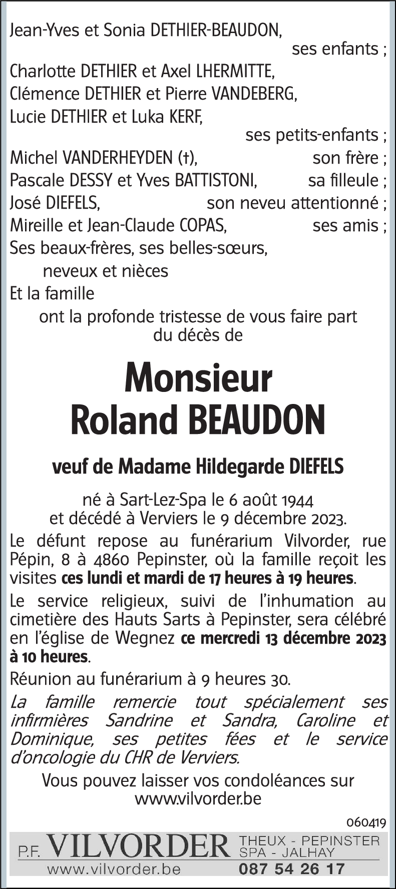 Roland Beaudon