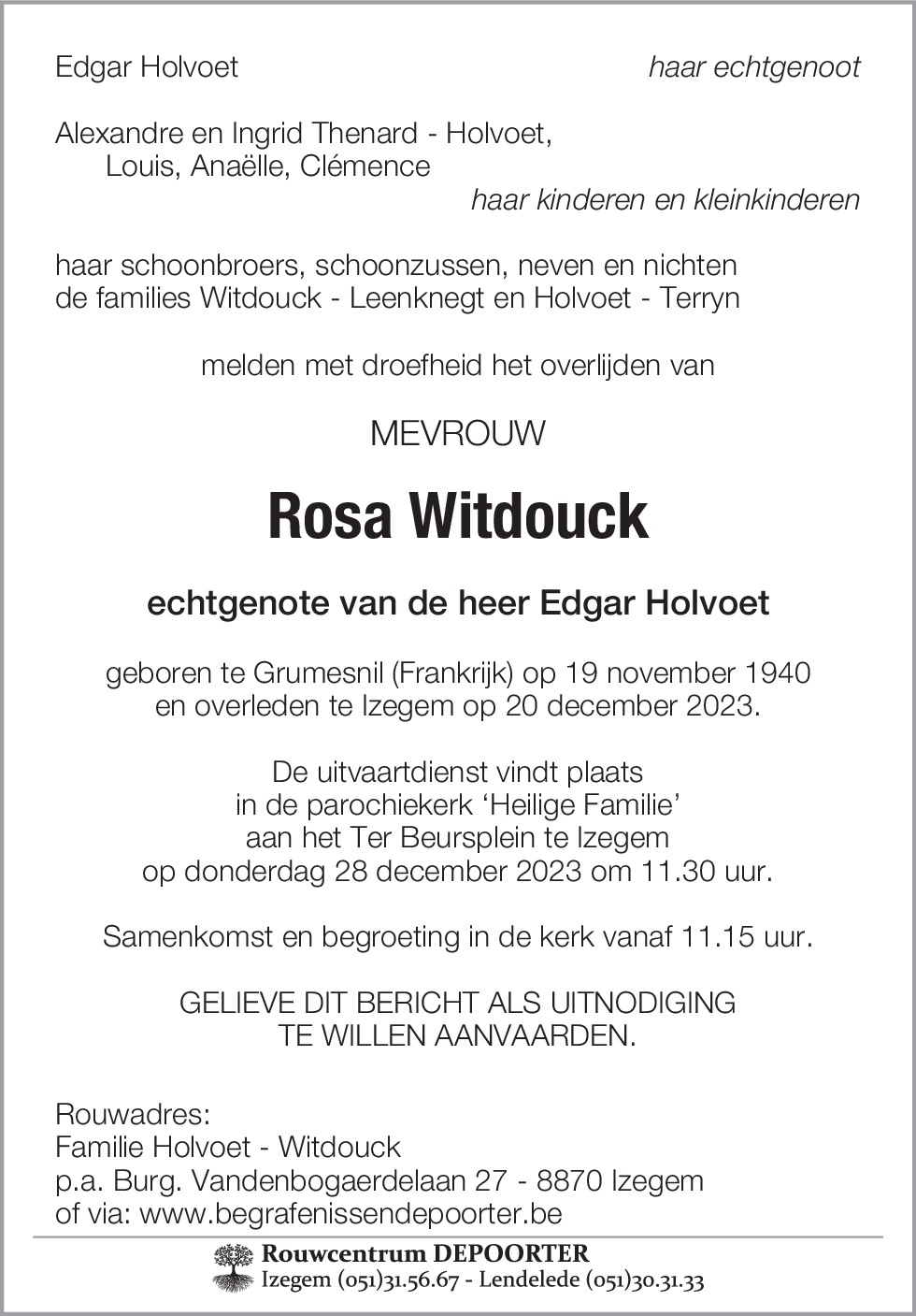 Rosa Witdouck