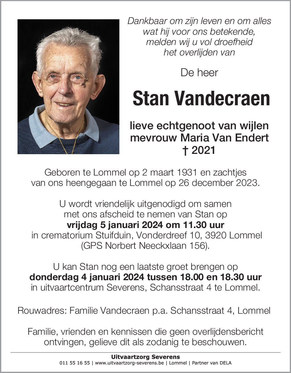 Stan Vandecraen