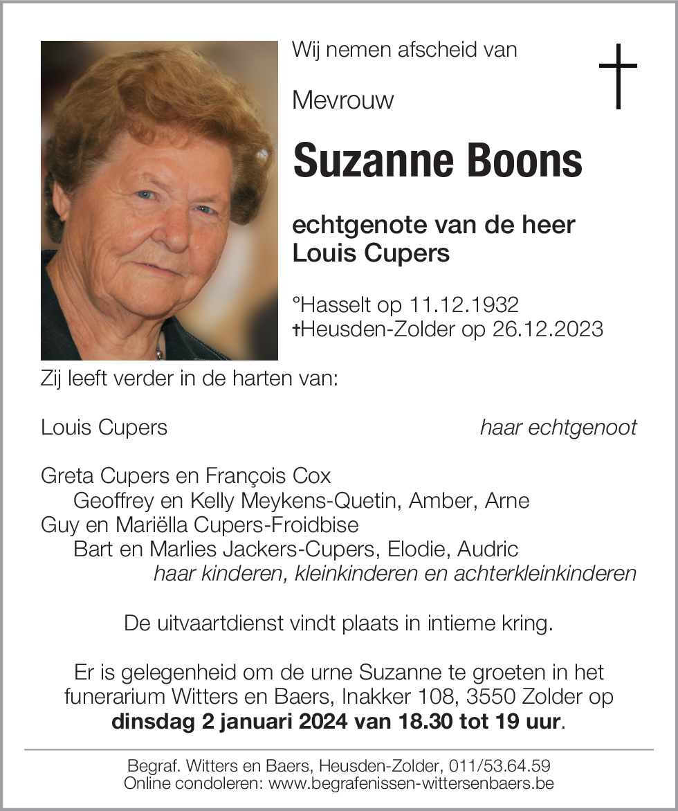 Suzanne Boons