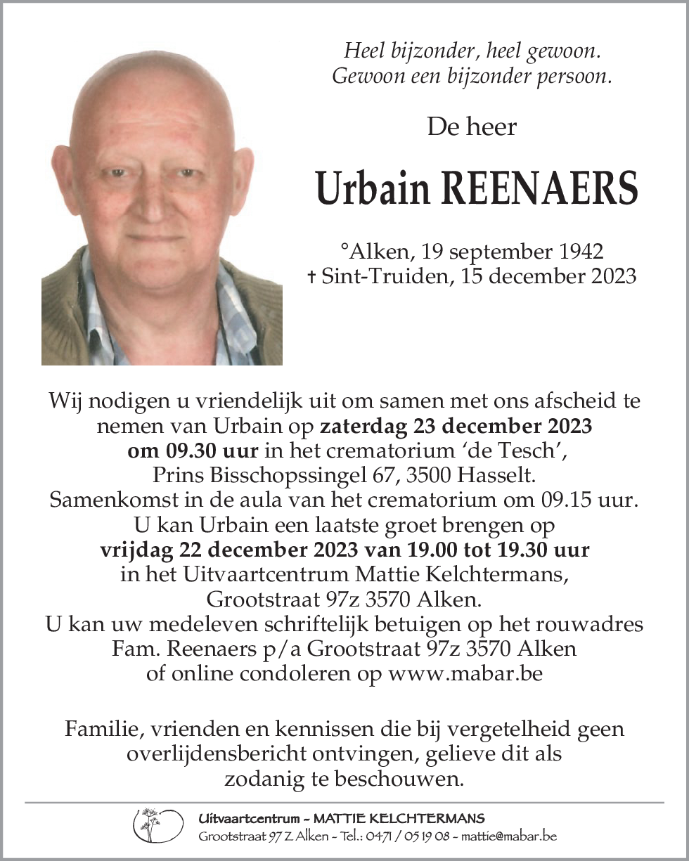 Urbain Reenaers