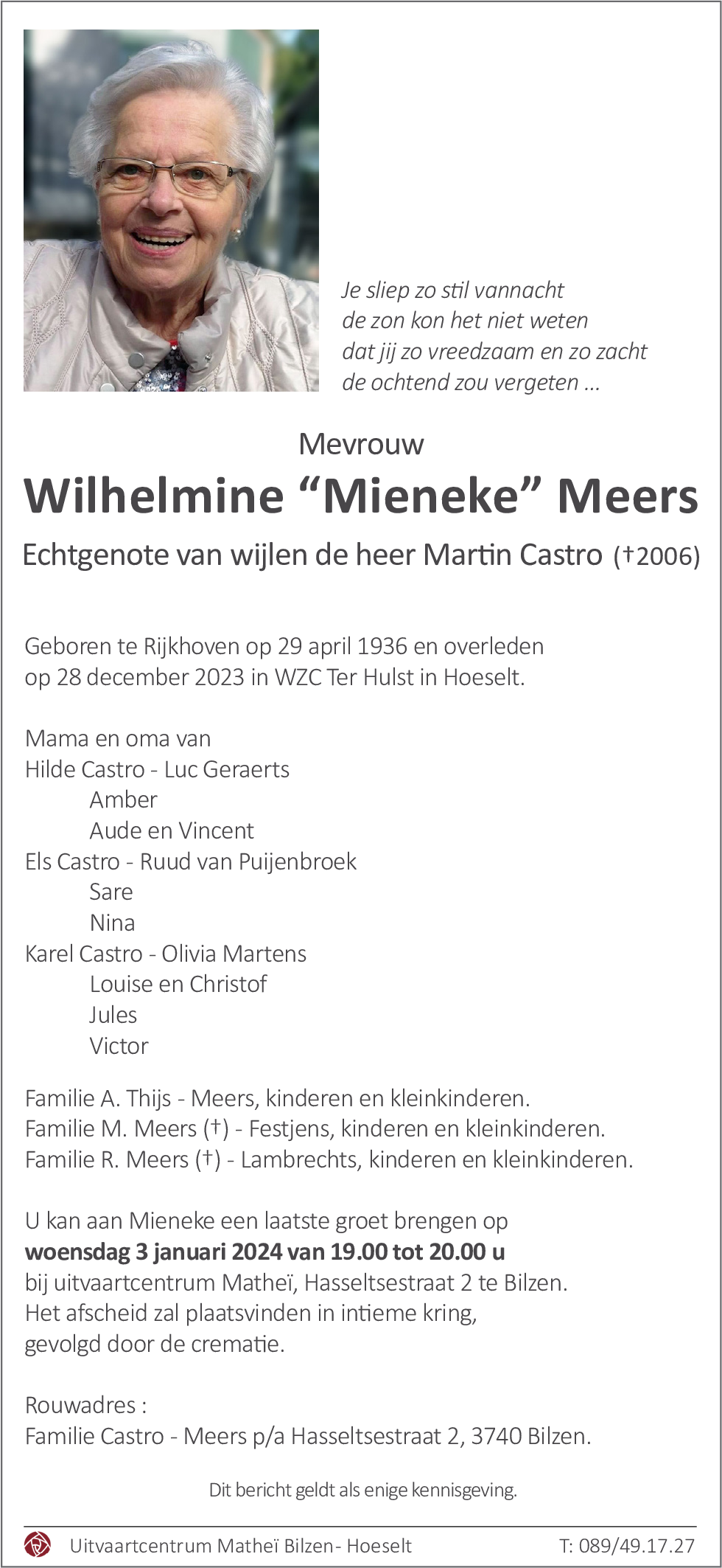 Wilhelmine Meers