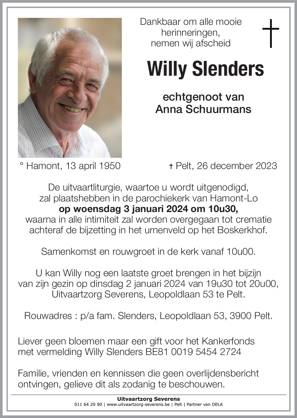 Willy Slenders