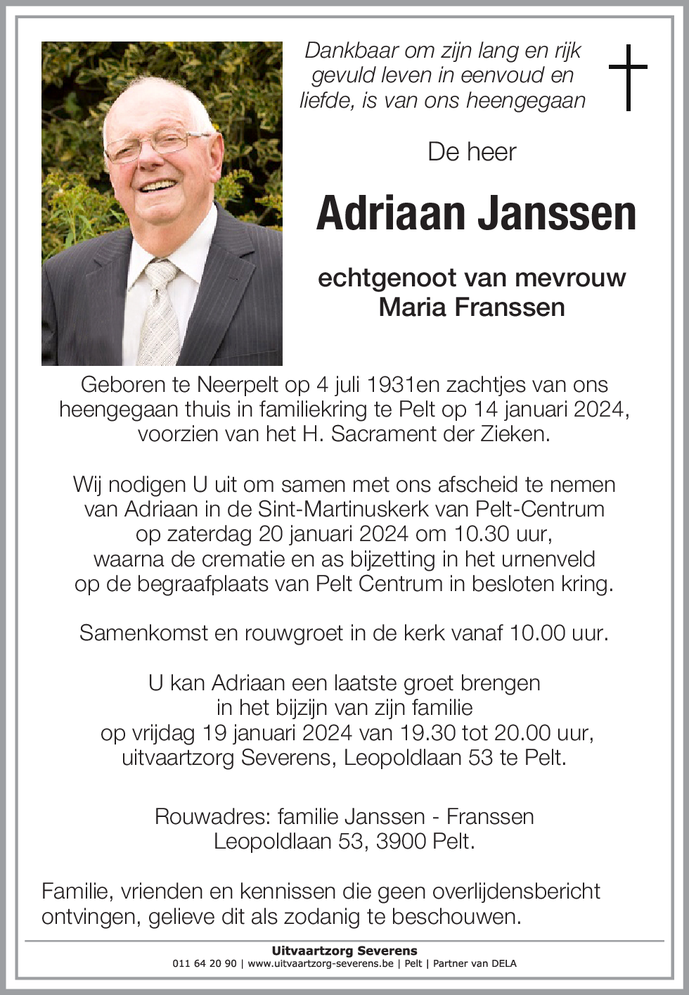 Adriaan Janssen