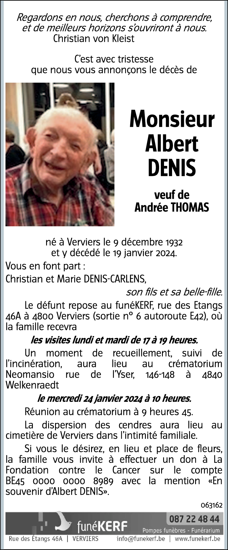 Albert DENIS