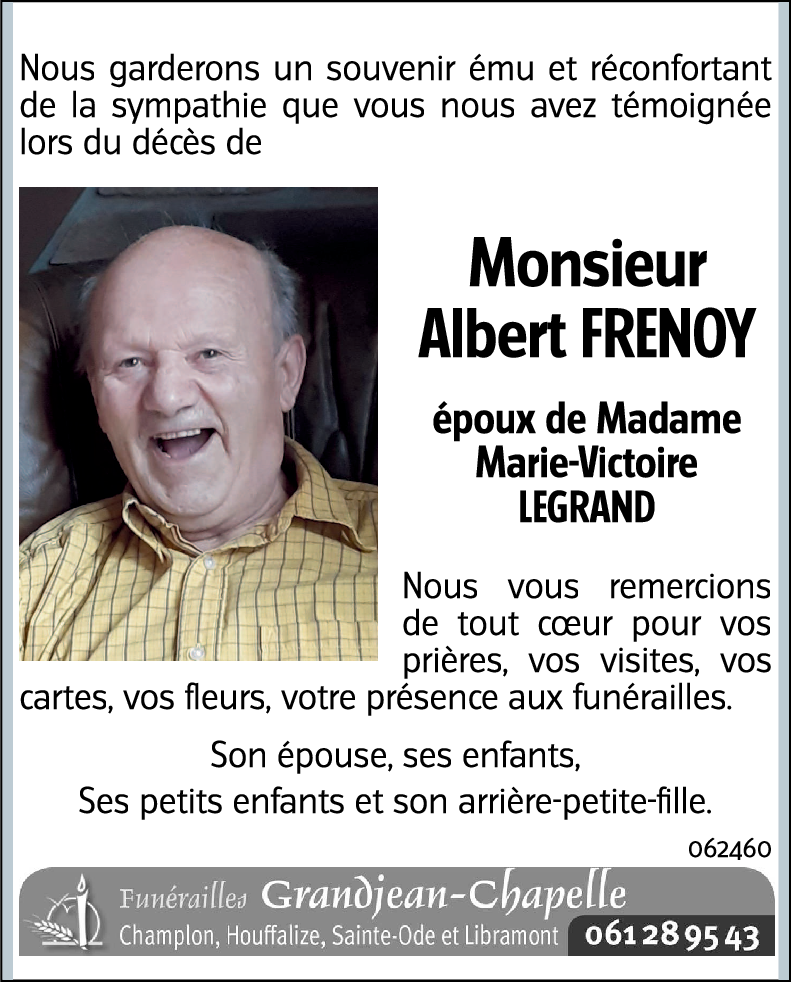 Albert FRENOY