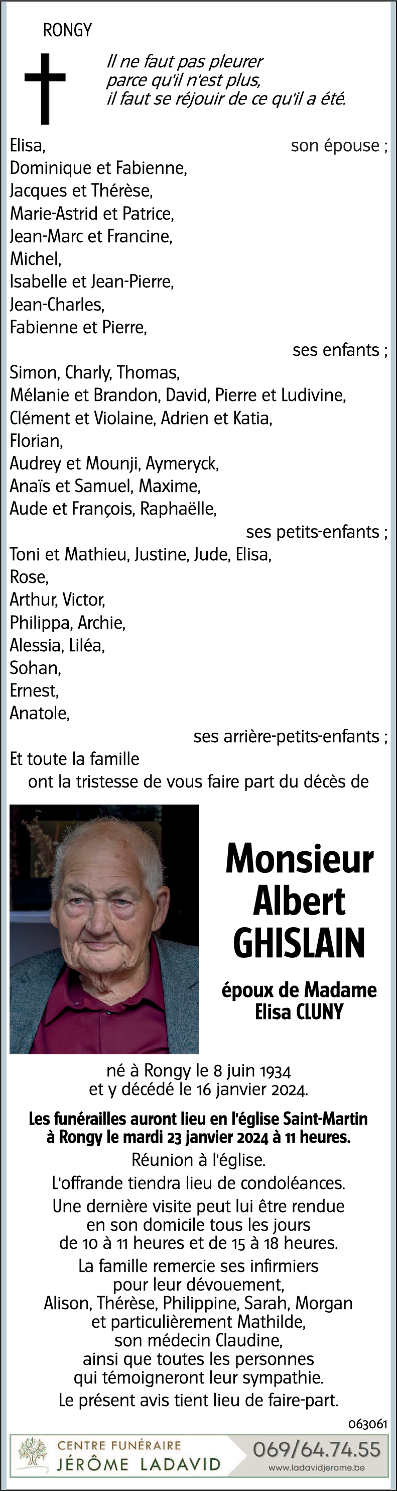 Albert GHISLAIN