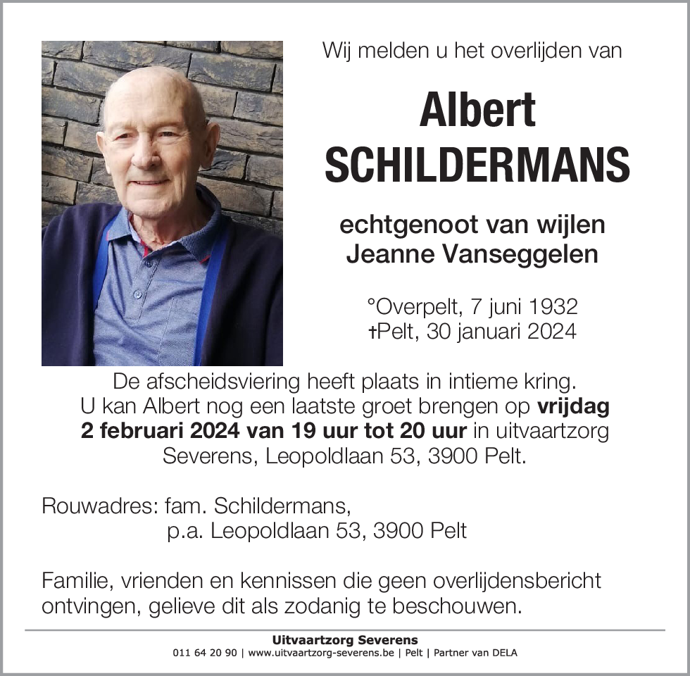 Albert Schildermans