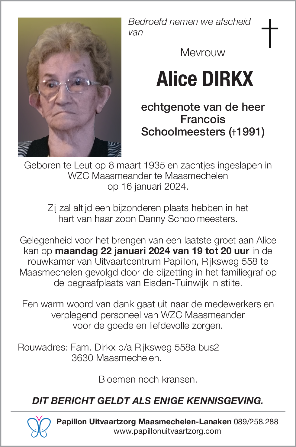 Alice Dirkx