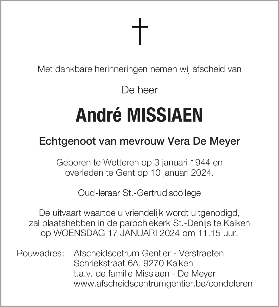 André Missiaen