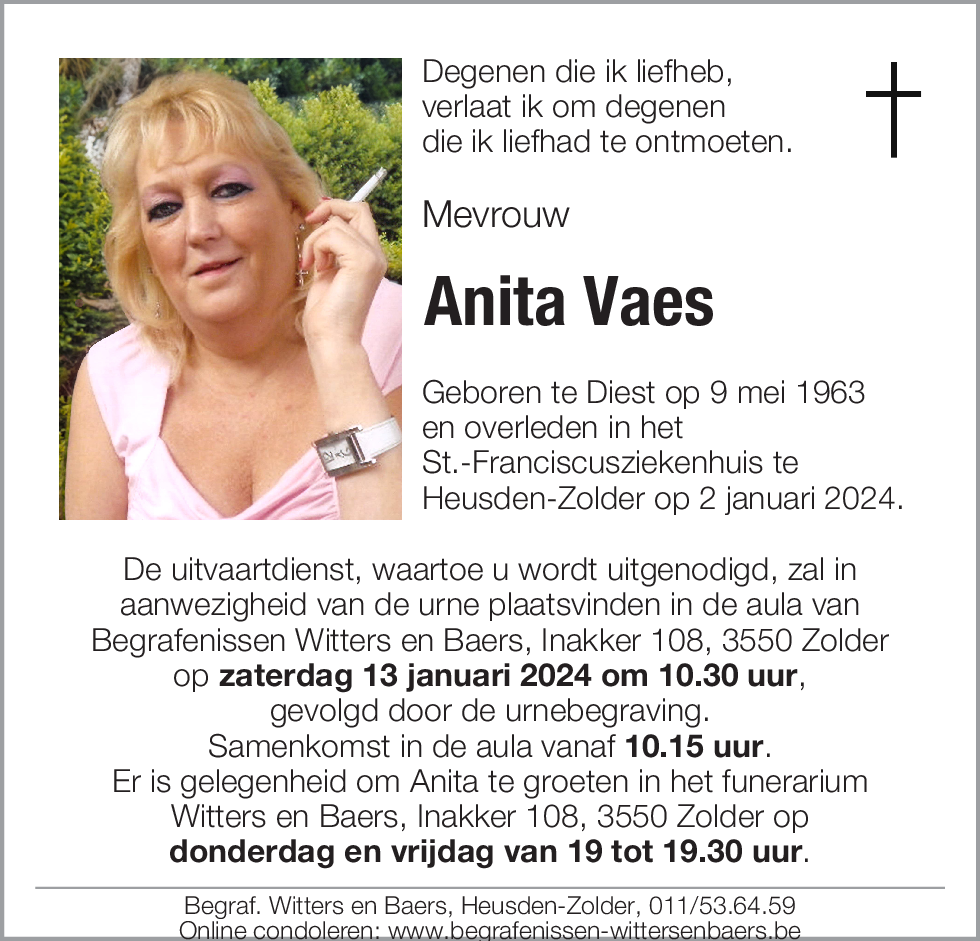 Anita Vaes