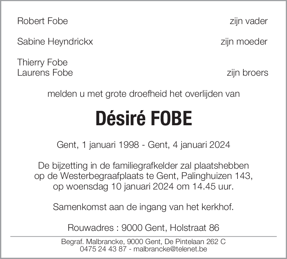 Désiré Fobe