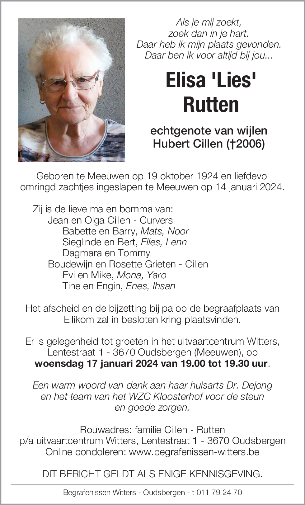 Elisa 'Lies' Rutten