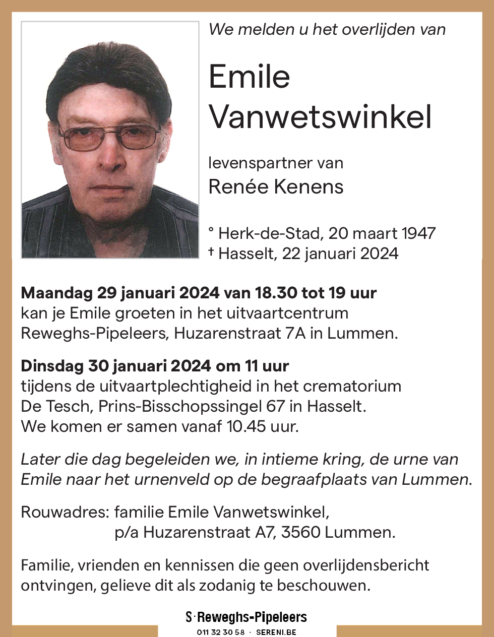 Emile Vanwetswinkel