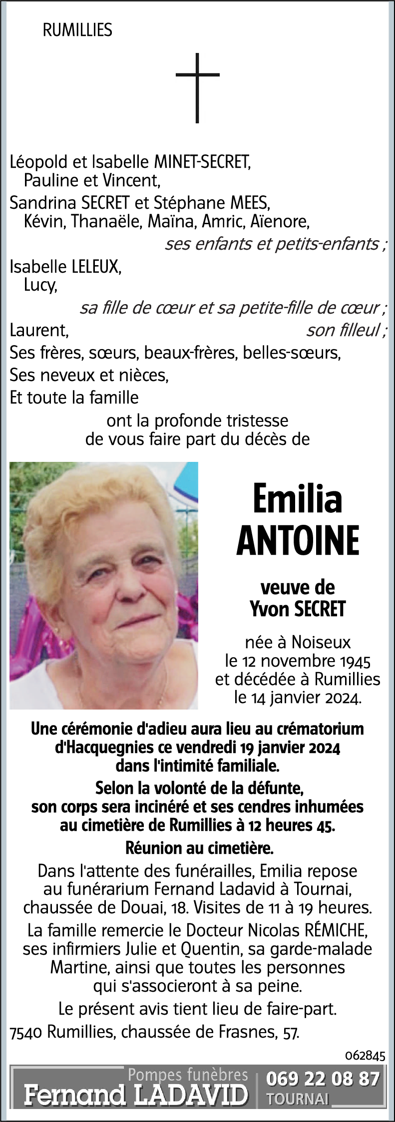 Emilia ANTOINE