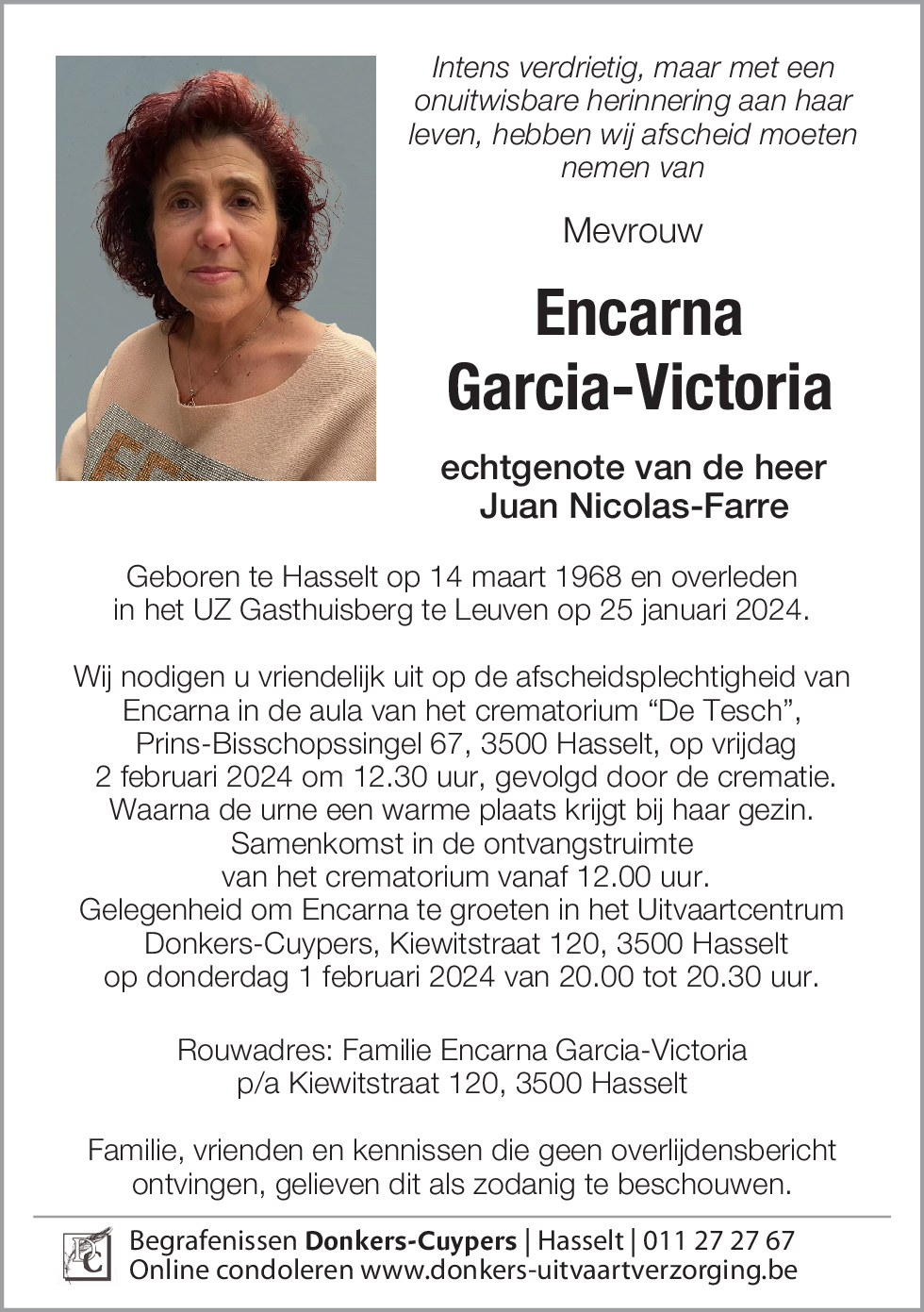 Encarna Garcia-Victoria