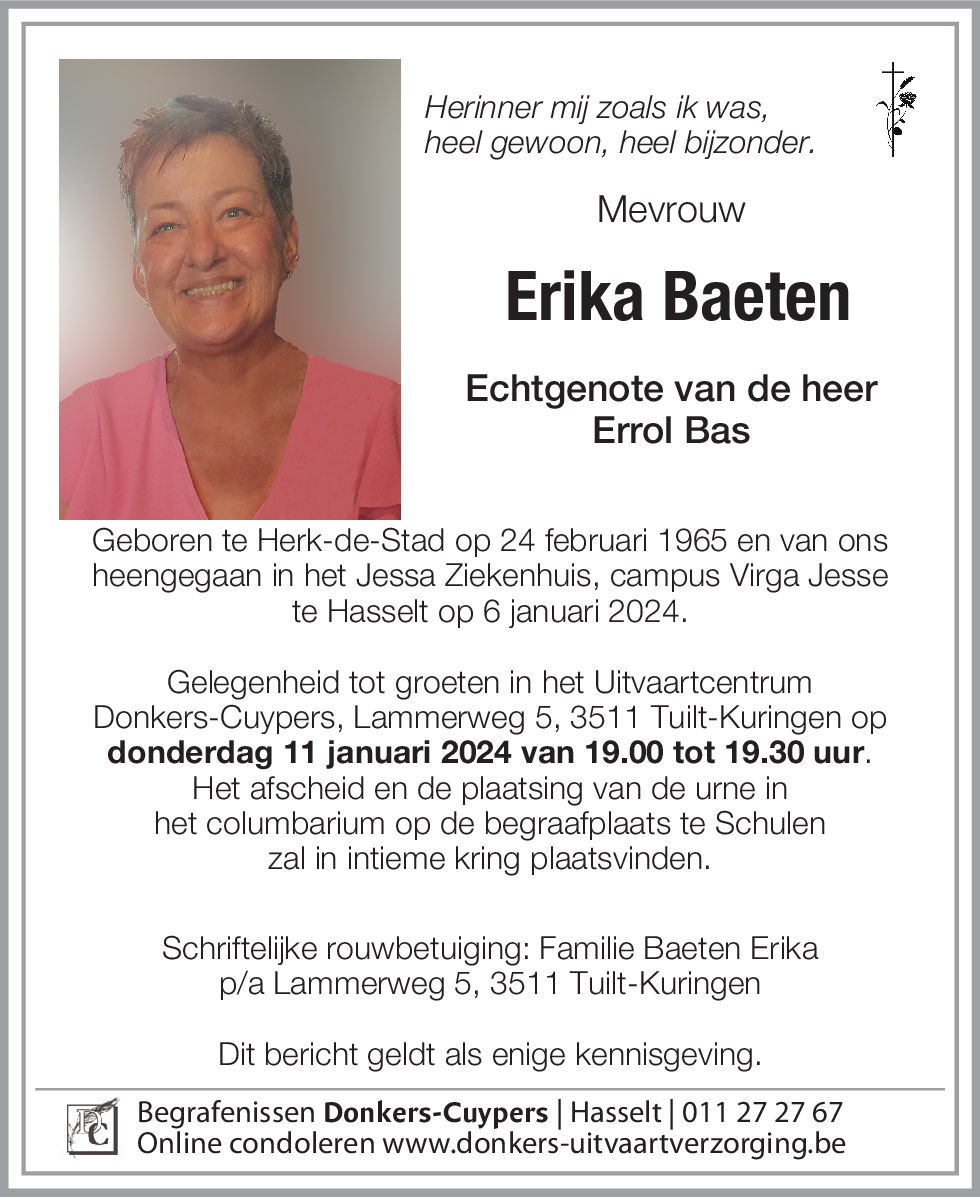 Erika Baeten