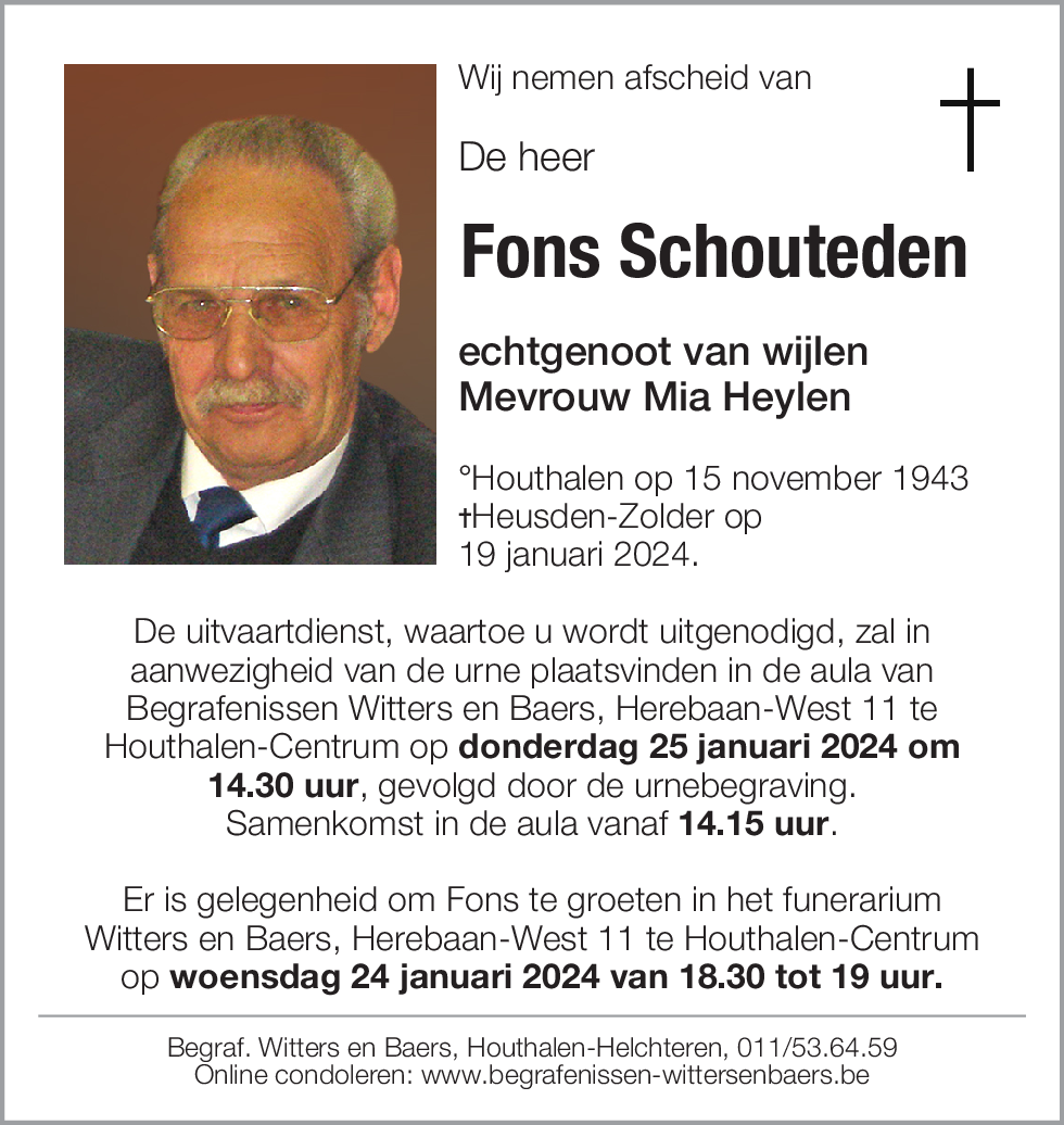 Fons Schouteden