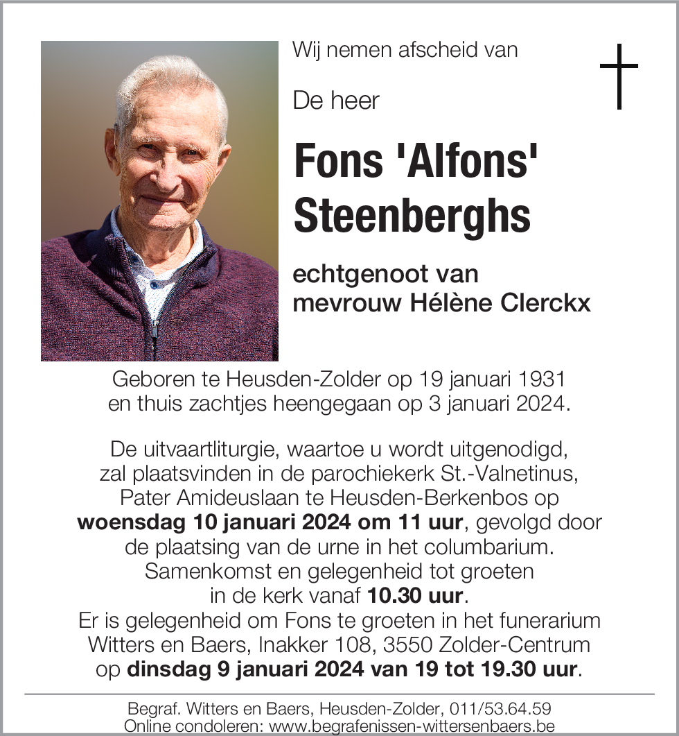 Fons Steenberghs