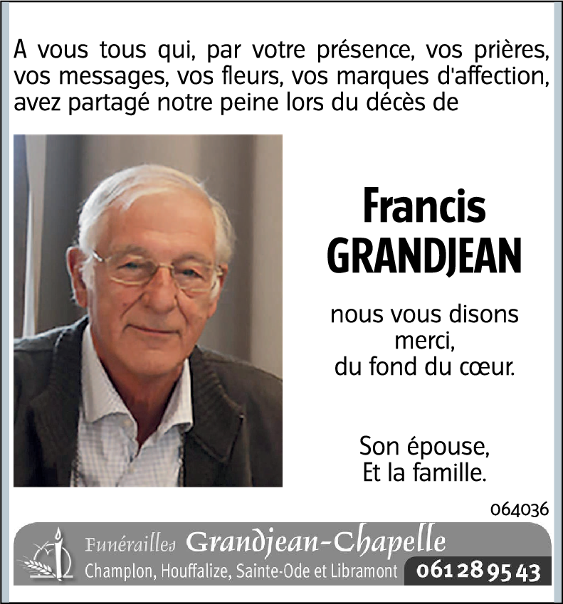 Francis GRANDJEAN