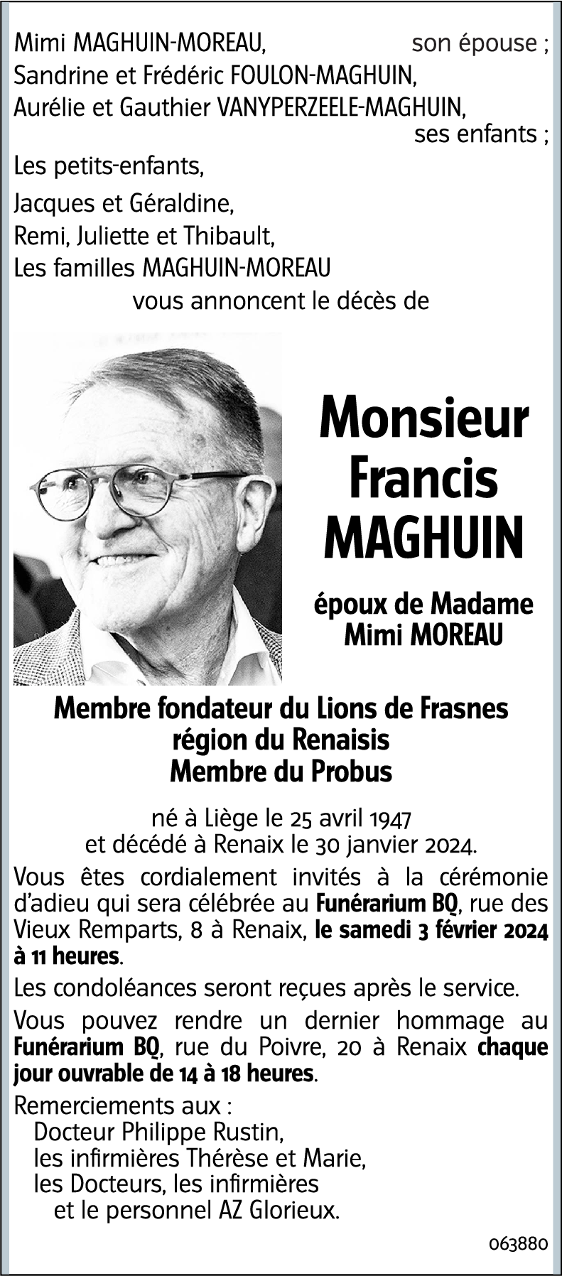 Francis MAGHUIN