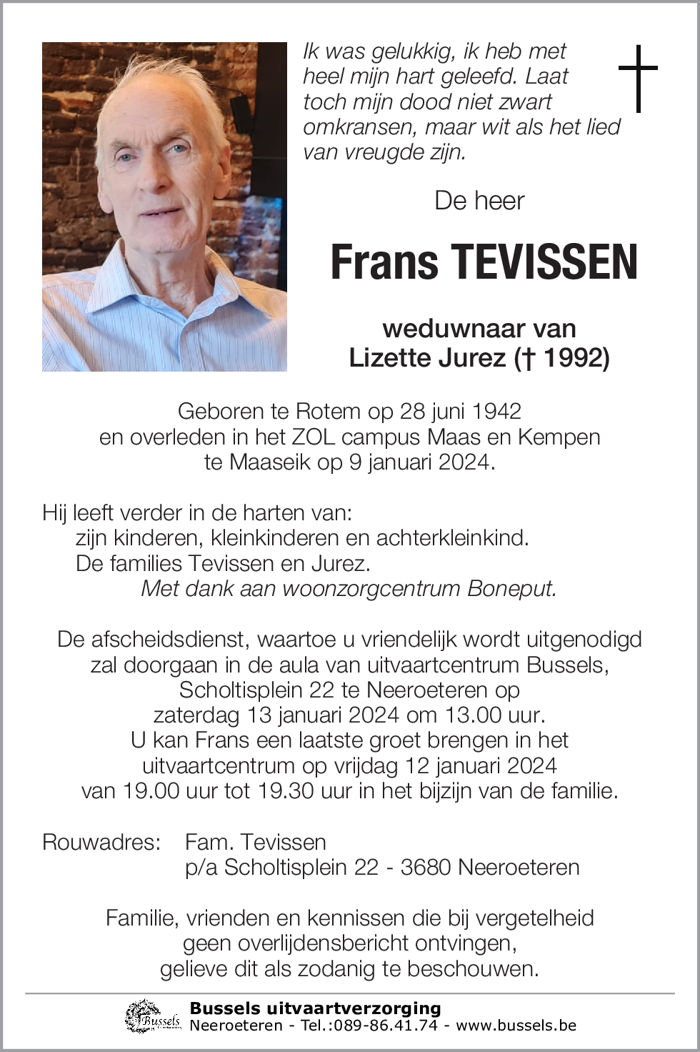 Frans TEVISSEN