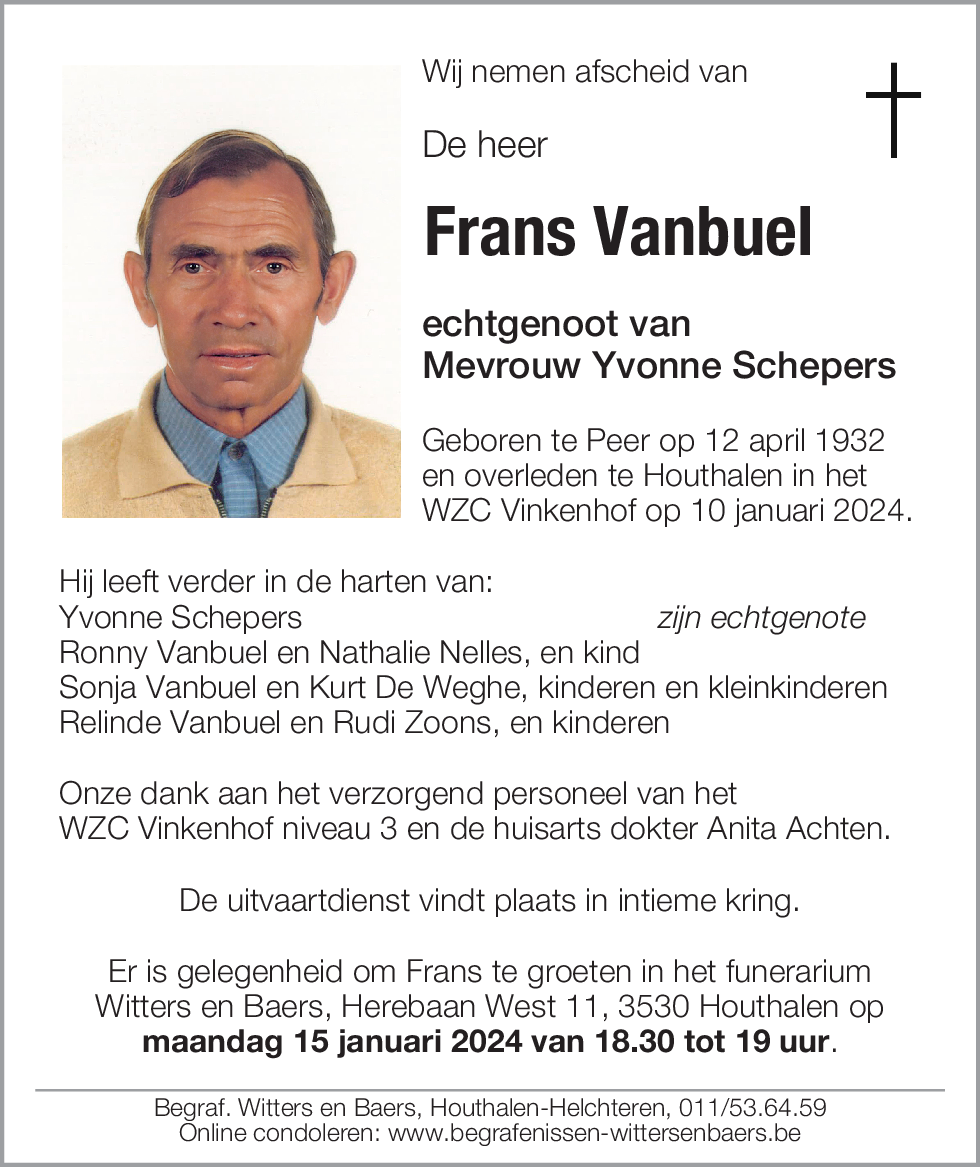 Frans Vanbuel