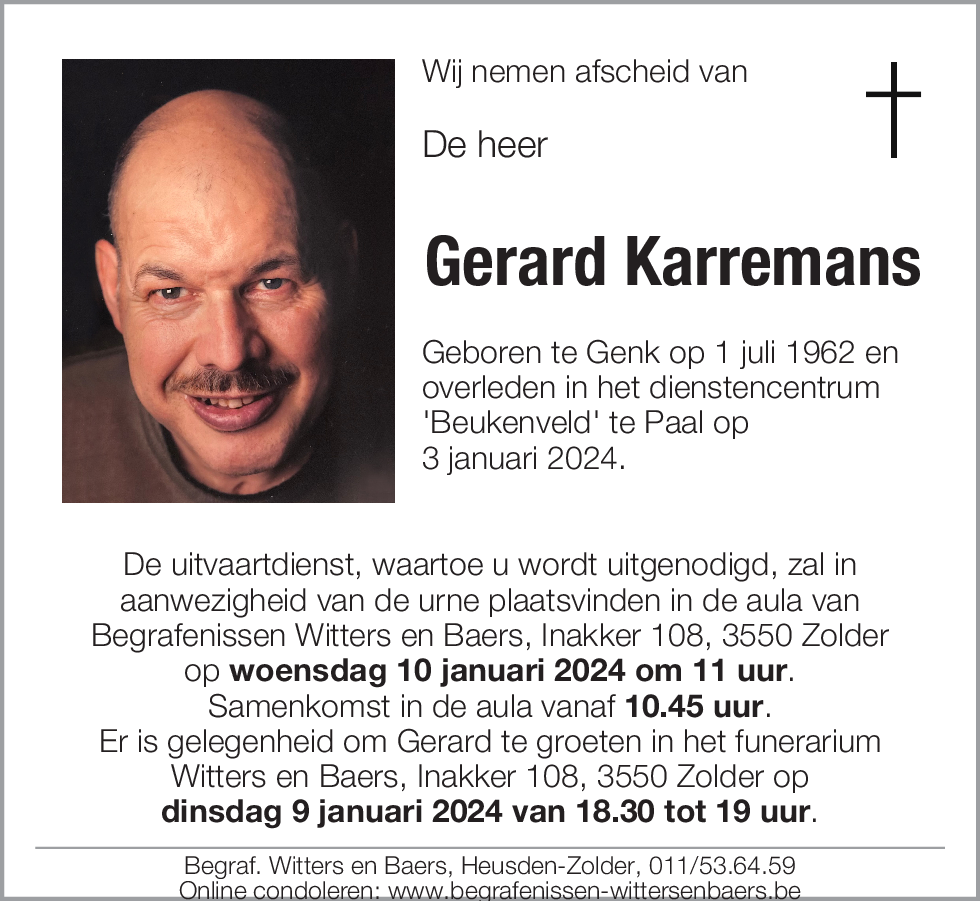 Gerard Karremans