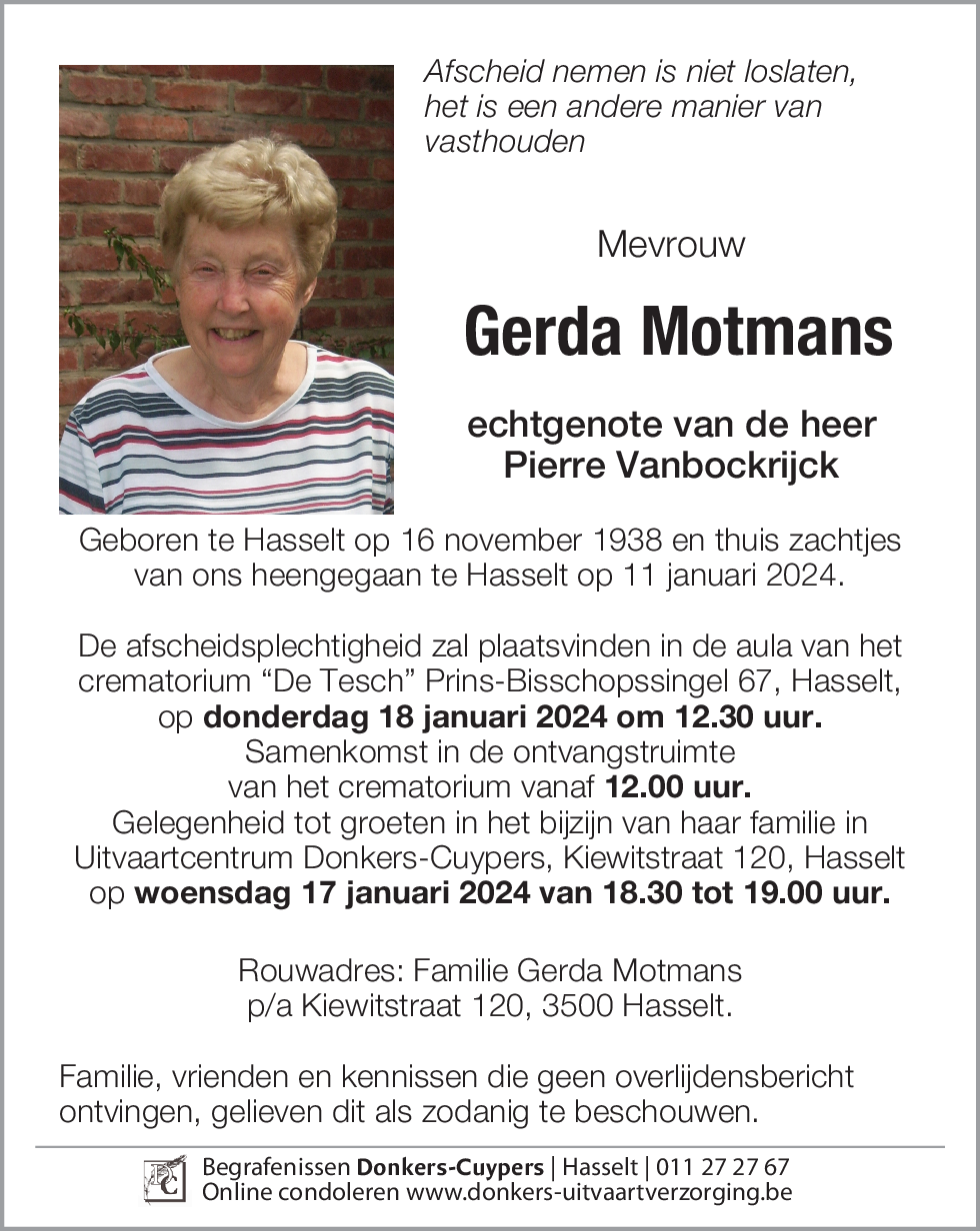 Gerda Motmans