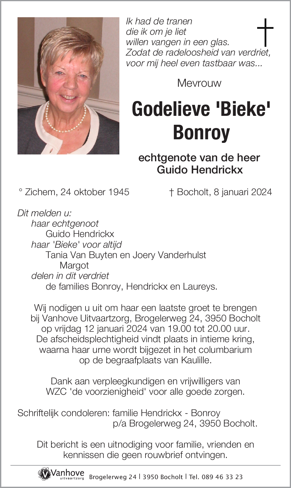 Godelieve 'Bieke' Bonroy