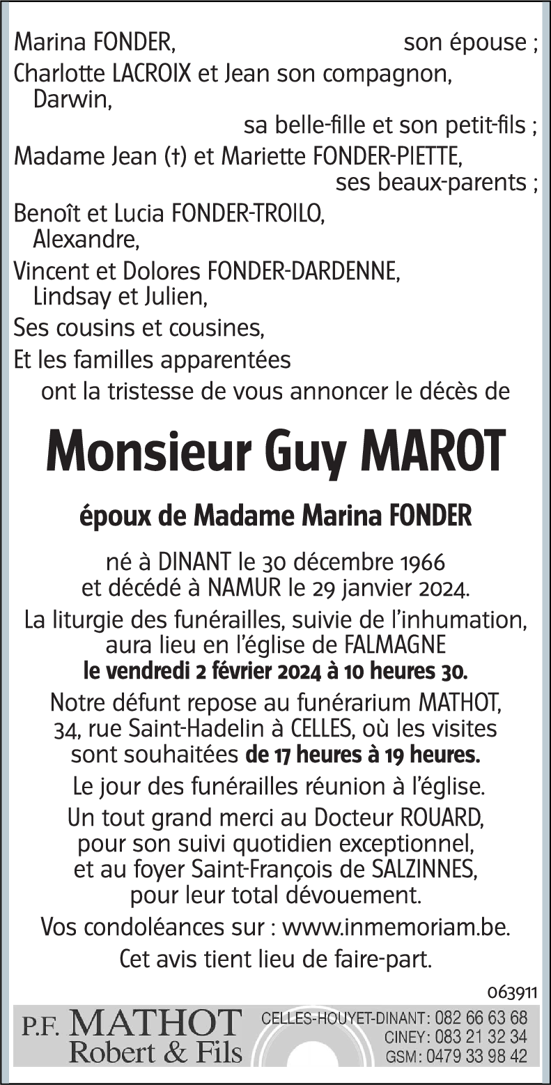 Guy MAROT