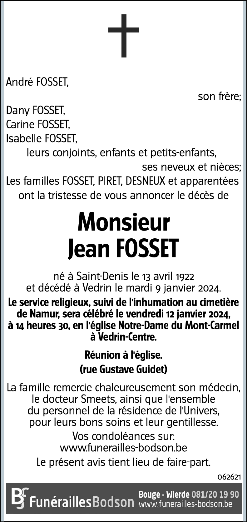 Jean FOSSET