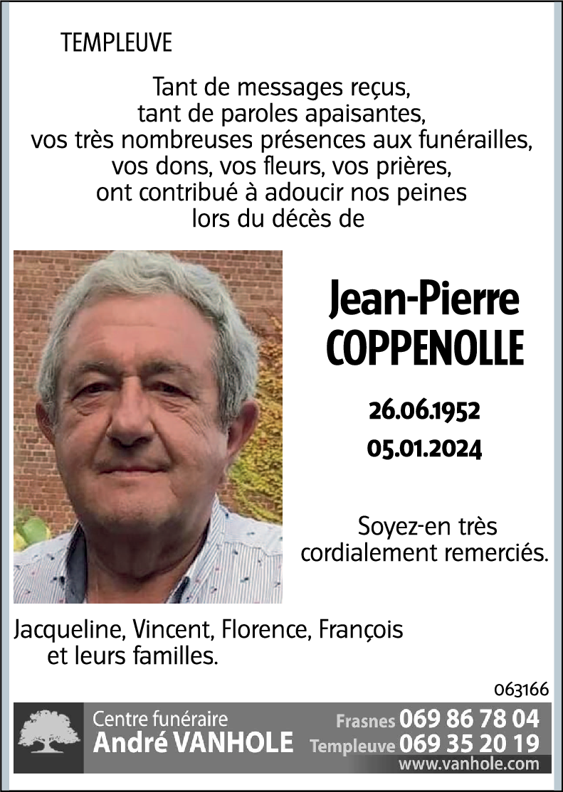 Jean-Pierre COPPENOLLE