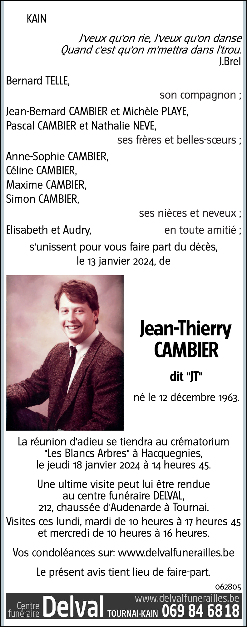 Jean-Thierry CAMBIER