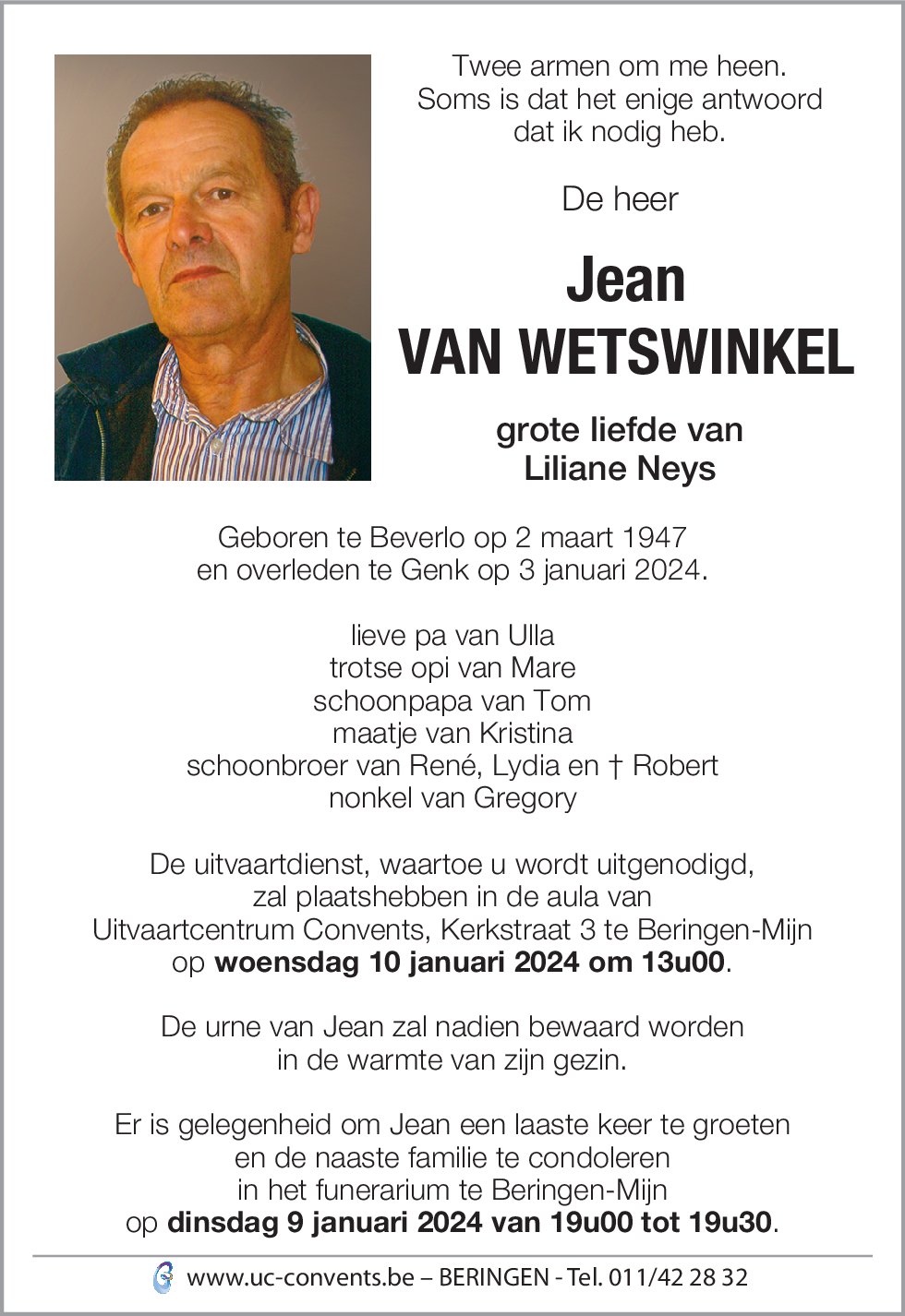 Jean Van Wetswinkel