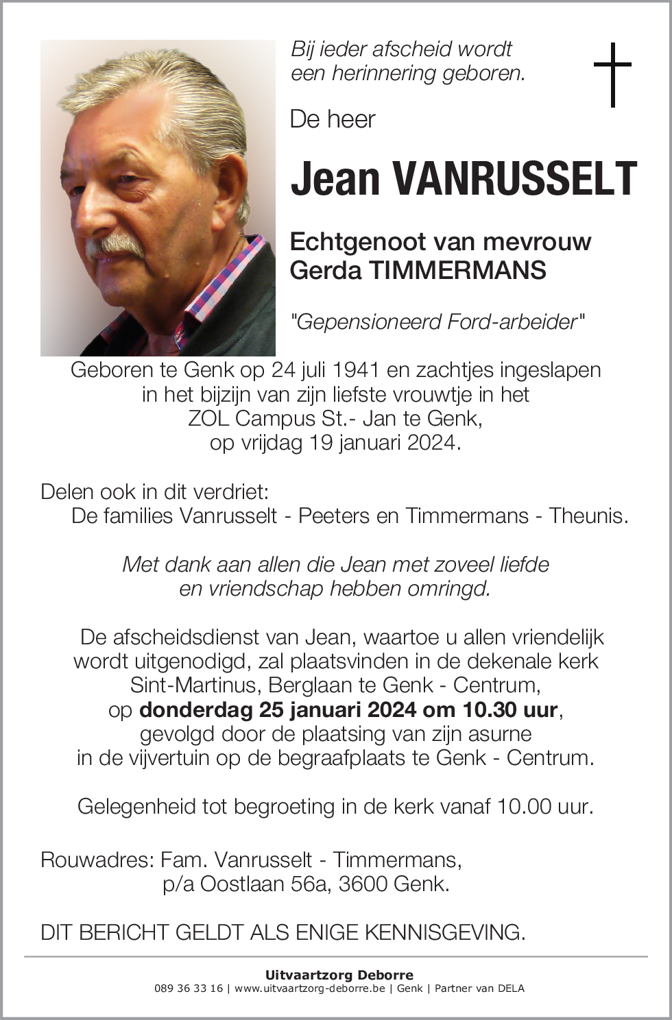 Jean Vanrusselt