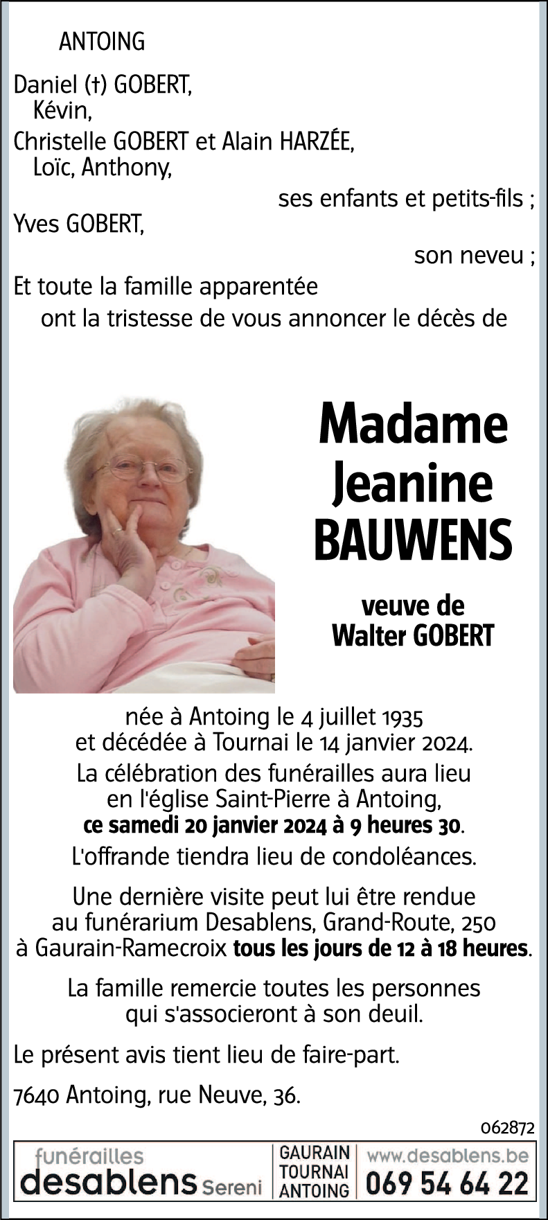 Jeanine BAUWENS