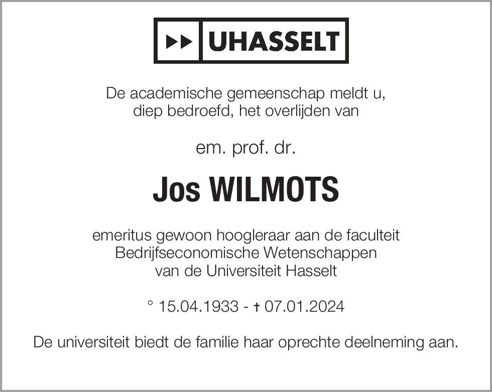 Jos Wilmots