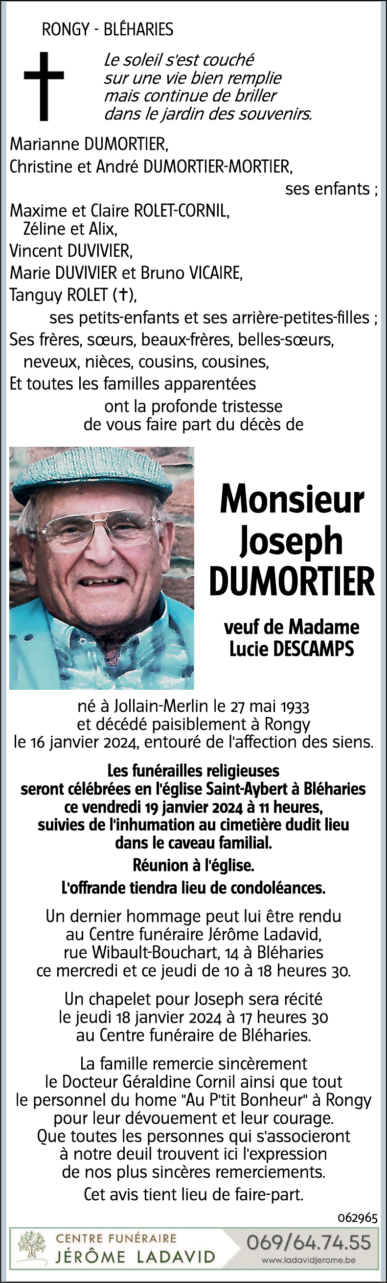 Joseph DUMORTIER