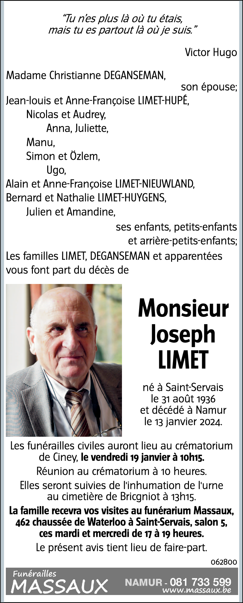 Joseph LIMET