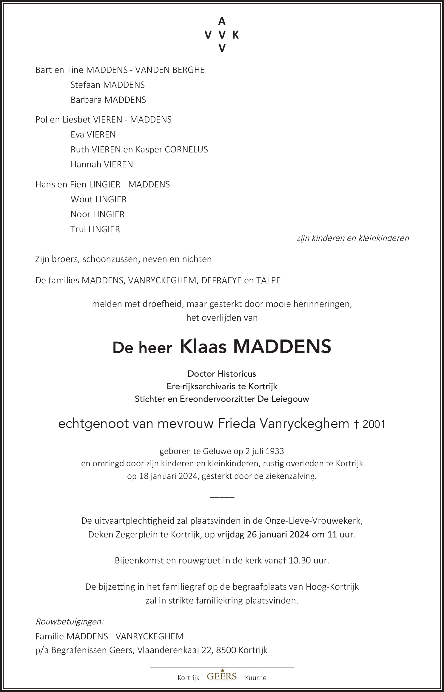 Klaas MADDENS