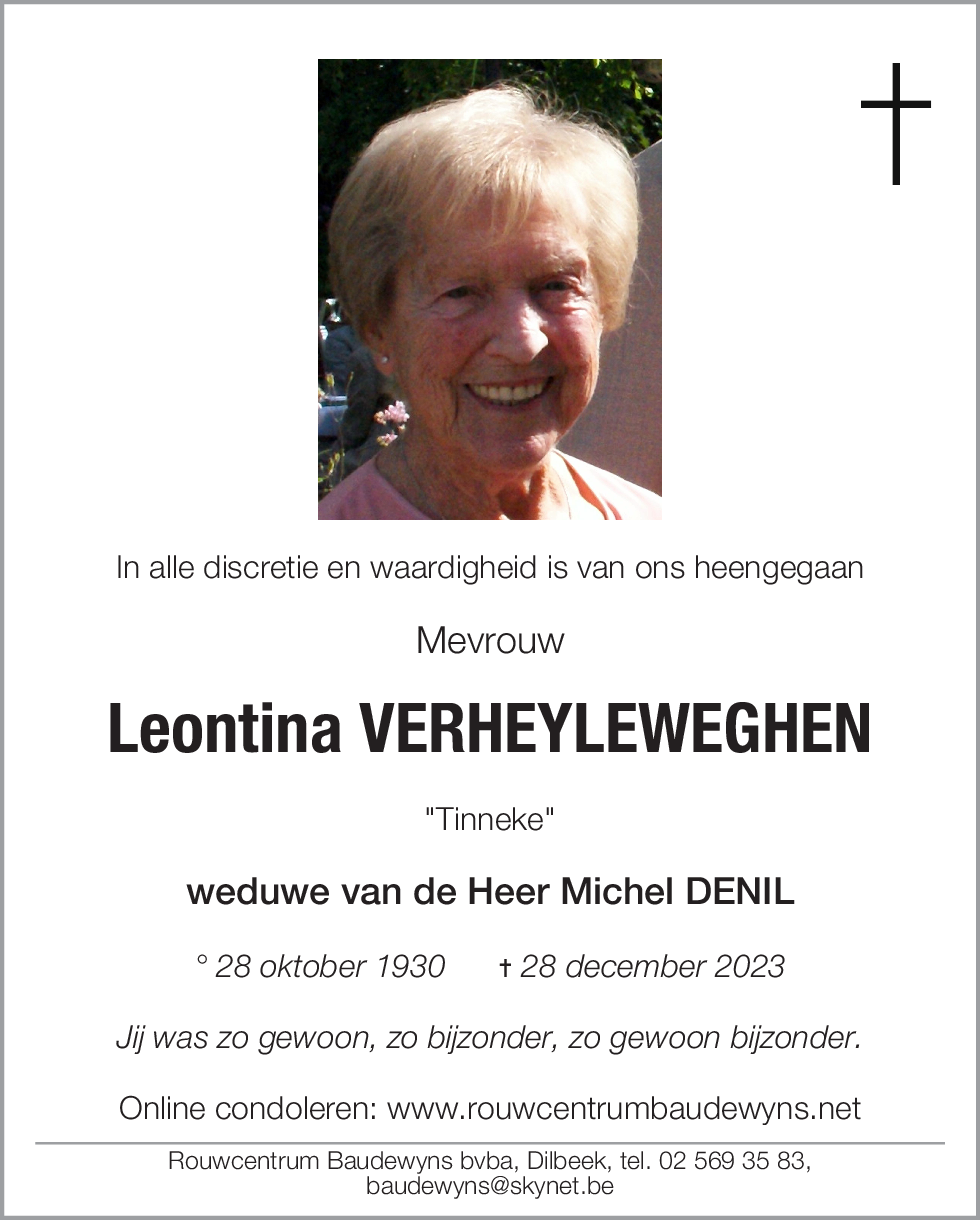 Leontina Verheyleweghen