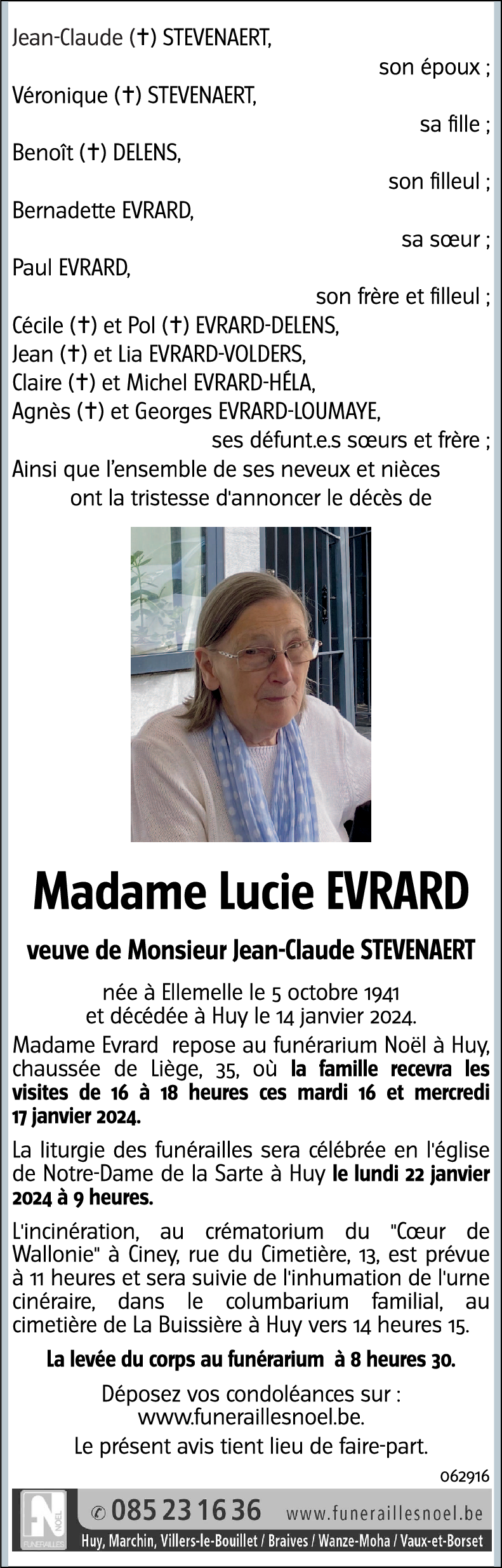 Lucie EVRARD