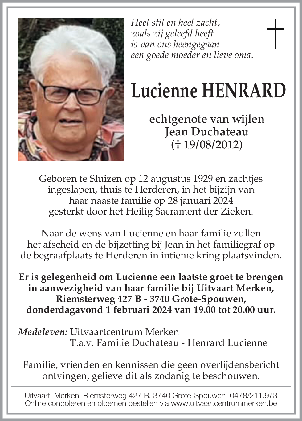 Lucienne Henrard