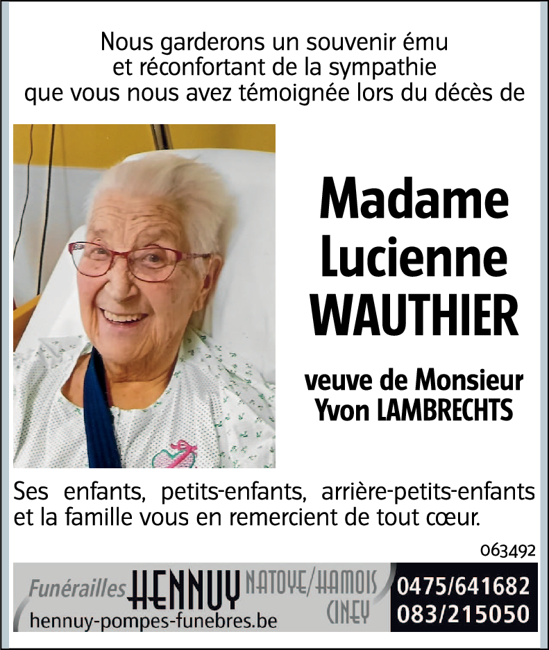 Lucienne WAUTHIER