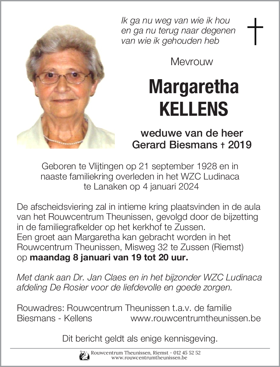 Margaretha Kellens