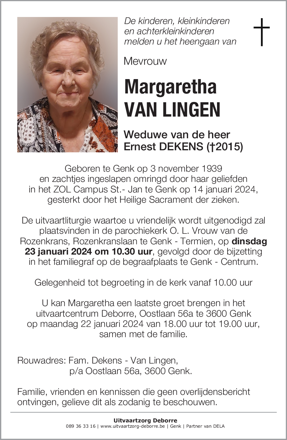 Margaretha Van Lingen