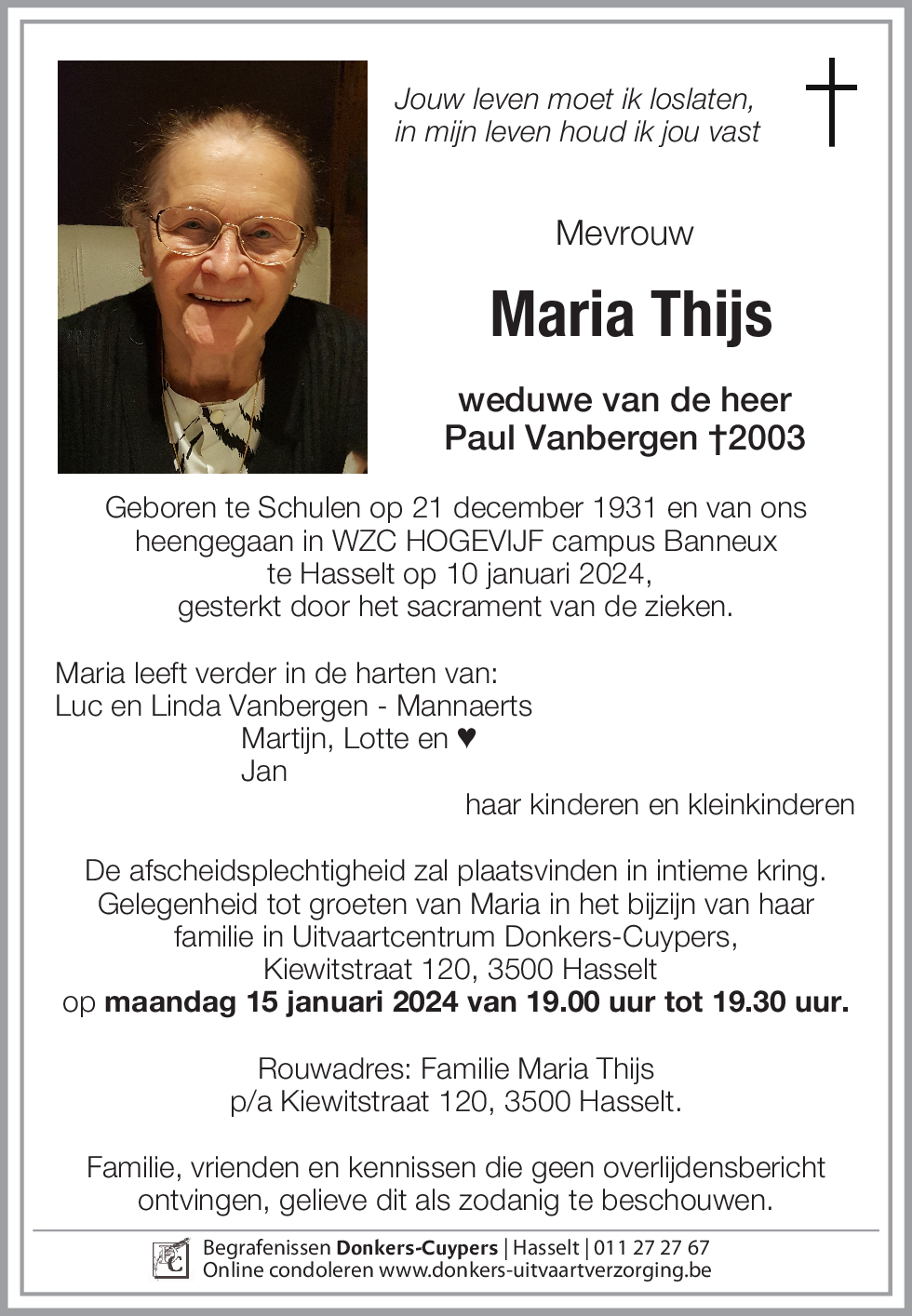 Maria Thijs